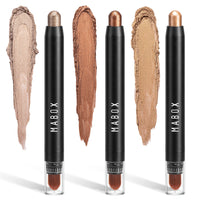 MABOX PrismGlow Waterproof Eyeshadow Sticks - Beauty Unstoppable eye shadow