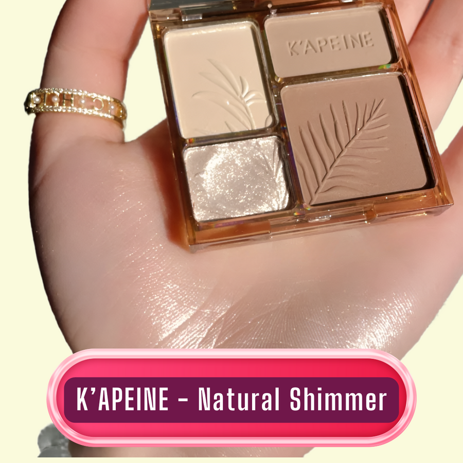 K’APEINE Matte Brightening Highlight Eyeshadow Palette - Beauty Unstoppable eye shadow