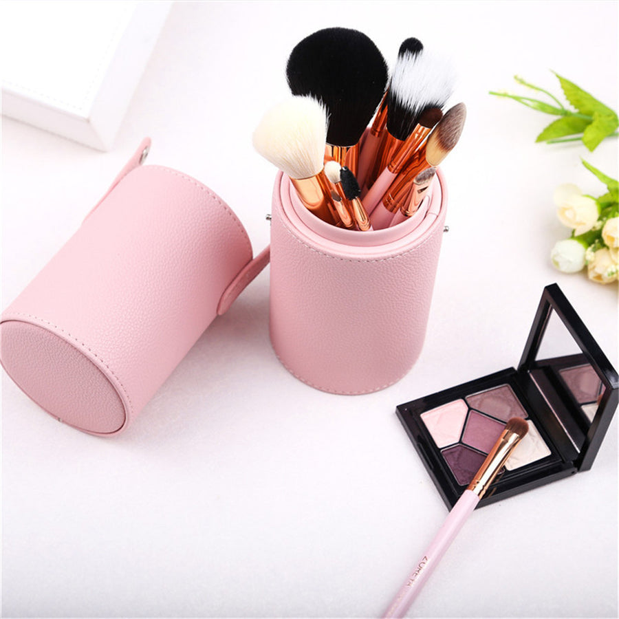 Man-made fiber color tube makeup brush set - Beauty Unstoppable Makeup Brush Set