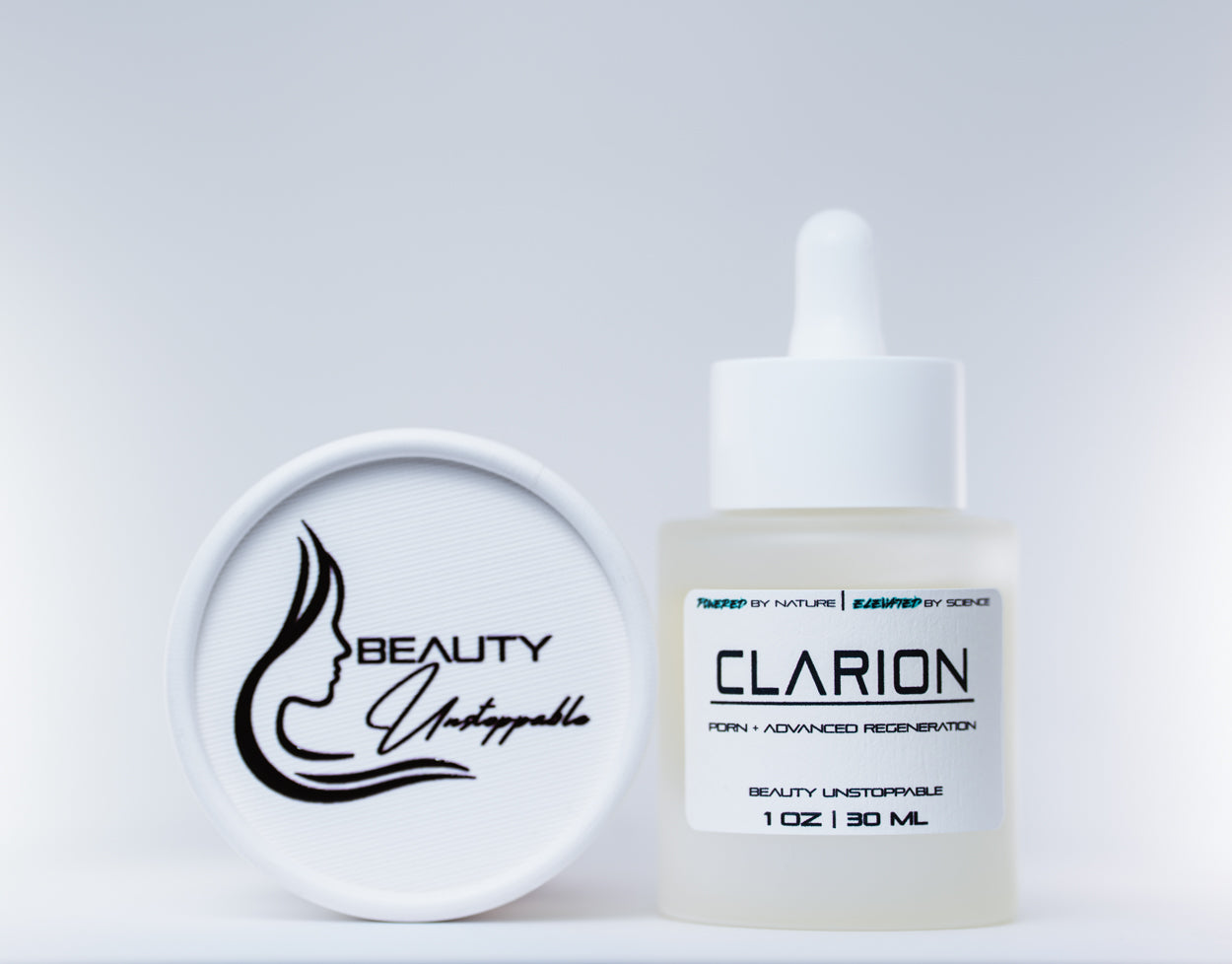 Clarion skincare product with a white background