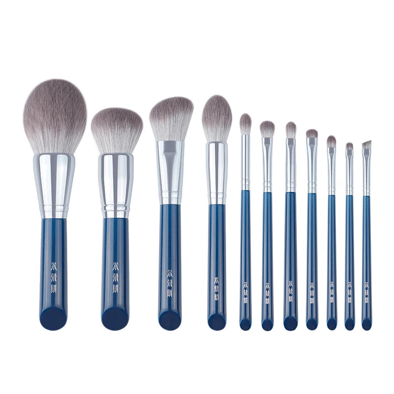 My Destiny 11-Piece Professional Makeup Brush Set - Beauty Unstoppable Makeup Brush Set