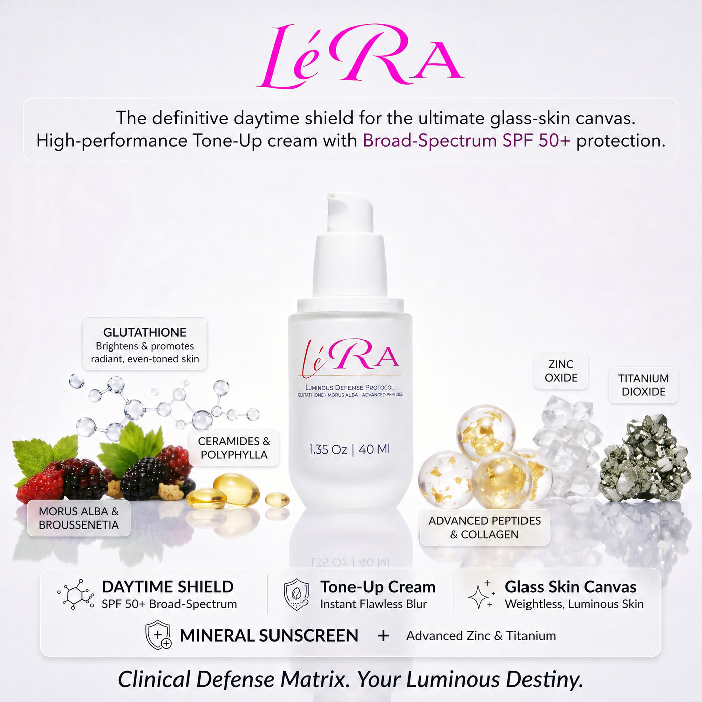 LéRa | Advanced Luminous Defense Protocol (SPF 50+) — view 3