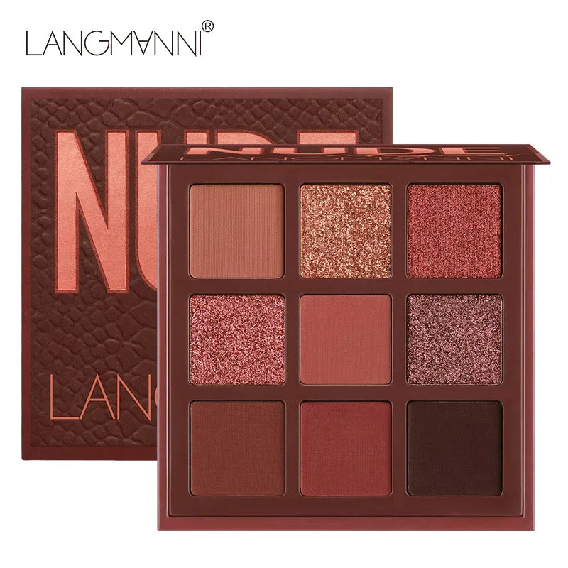 Langmanni 8-Color Eyeshadow Palette - Command the Glow - Beauty Unstoppable eyeshadow