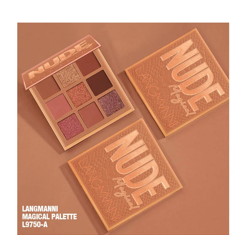 Langmanni 8-Color Eyeshadow Palette - Command the Glow - Beauty Unstoppable eyeshadow