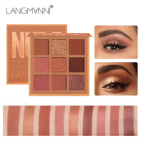 Langmanni 8-Color Eyeshadow Palette - Command the Glow - Beauty Unstoppable eyeshadow