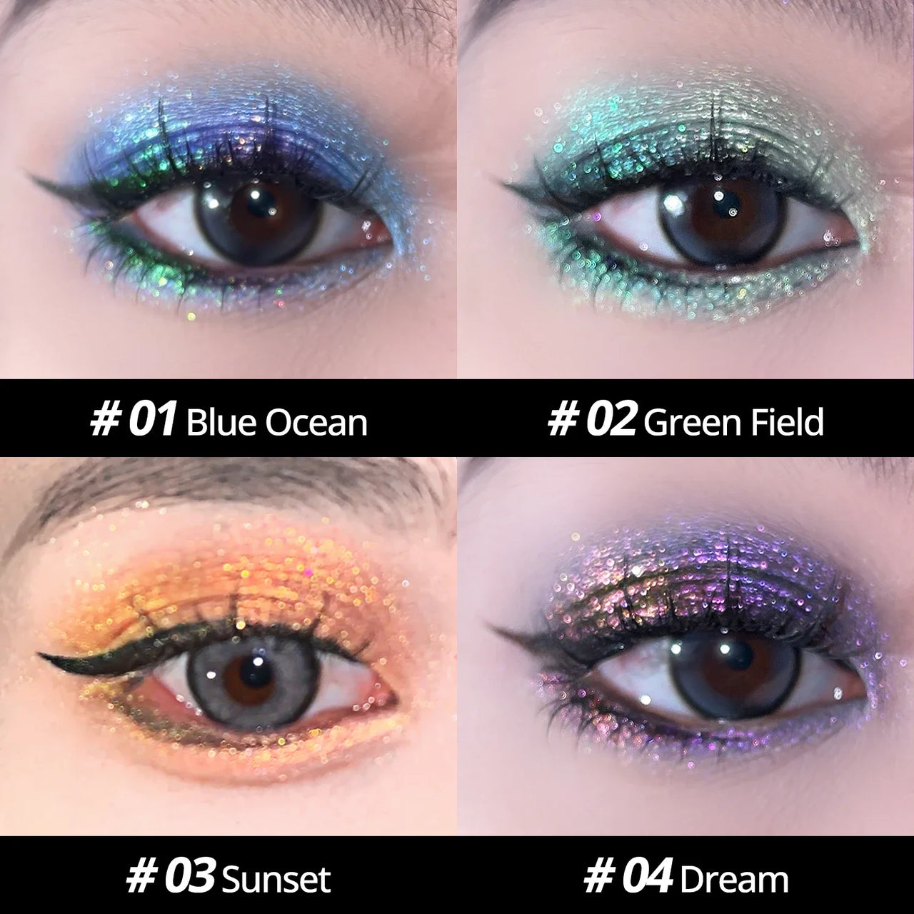 Chameleon Gradient Eyeshadow – Multi-Dimensional, Long-Lasting Glow - Beauty Unstoppable eye shadow