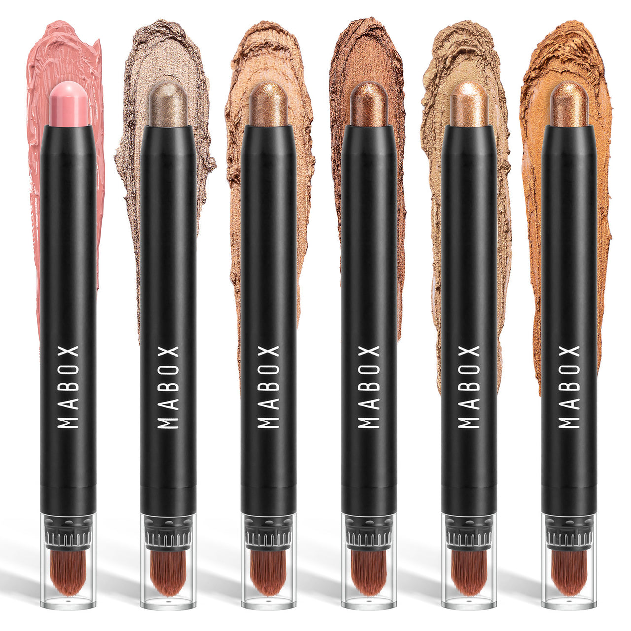 MABOX PrismGlow Waterproof Eyeshadow Sticks - Beauty Unstoppable eye shadow