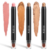 MABOX PrismGlow Waterproof Eyeshadow Sticks - Beauty Unstoppable eye shadow